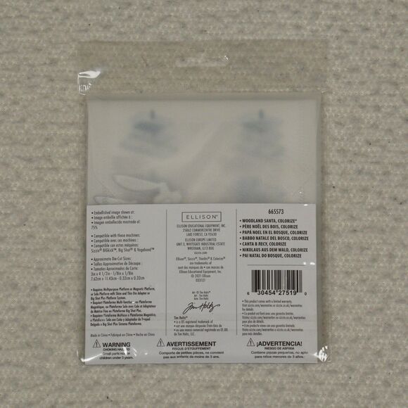 Lot of 5 Sizzix Thinlits Dies and Embossing Folder Jim Holtz Colorized Texture - Picture 6 of 16